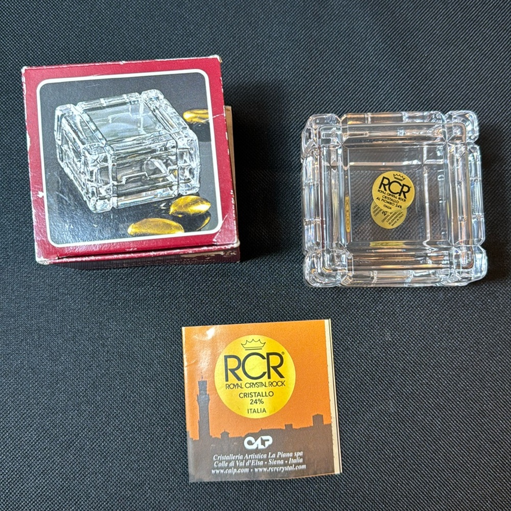 ROYAL CRYSTAL ROCK RCR trinket box
